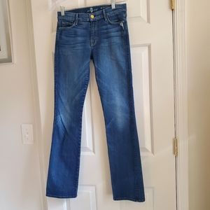 7 For All Mankind Skinny Bootcut Jeans Size 28